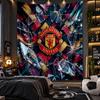 Wandbehang Tapisserie Manchester United Drucktuch für Wohnzimmer Schlafzimmer Heimdekoration
