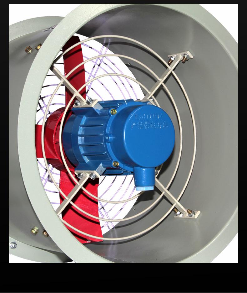 BT35-11 Explosion-Proof Axial Flow Fan 5.6#, 1.1KW Ventilation & Heat Dissipation