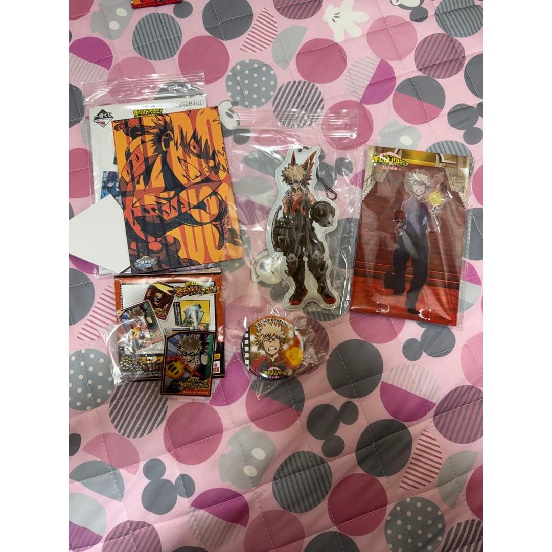 Used My Hero Academia Katsuki Bakugou Goods Set