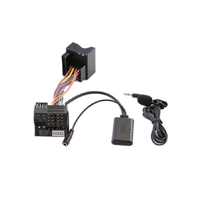 Car Bluetooth Audio Cable Adapter Mic For Mercedes Benz Aps Ntg Cd20 30/50 Radio