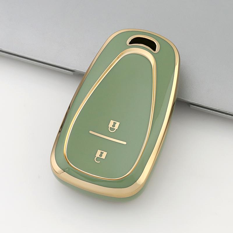 2/3/4 Buttons Tpu Car Key Case For Chevrolet Chevy Malibu Camaro Cruze Traverse Sonic Volt Bolt Equinox Key Cover Fob Keychain