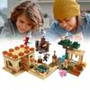 Compatible Lego My Villagers Attack 21160 Building Blocks Toy Set For Kids 800 Pieces
