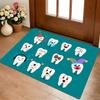 Dental Emotions Living Room Nonslip Area Rug Soft Carpet For Bedroom Game Playroom Sofa Office Home Decor Doormat Christmas Gift C926136