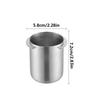 58mm Espresso Measuring Cup Wear Resistant Powder Feeder Durable Grinder Powder Cup  Cafe