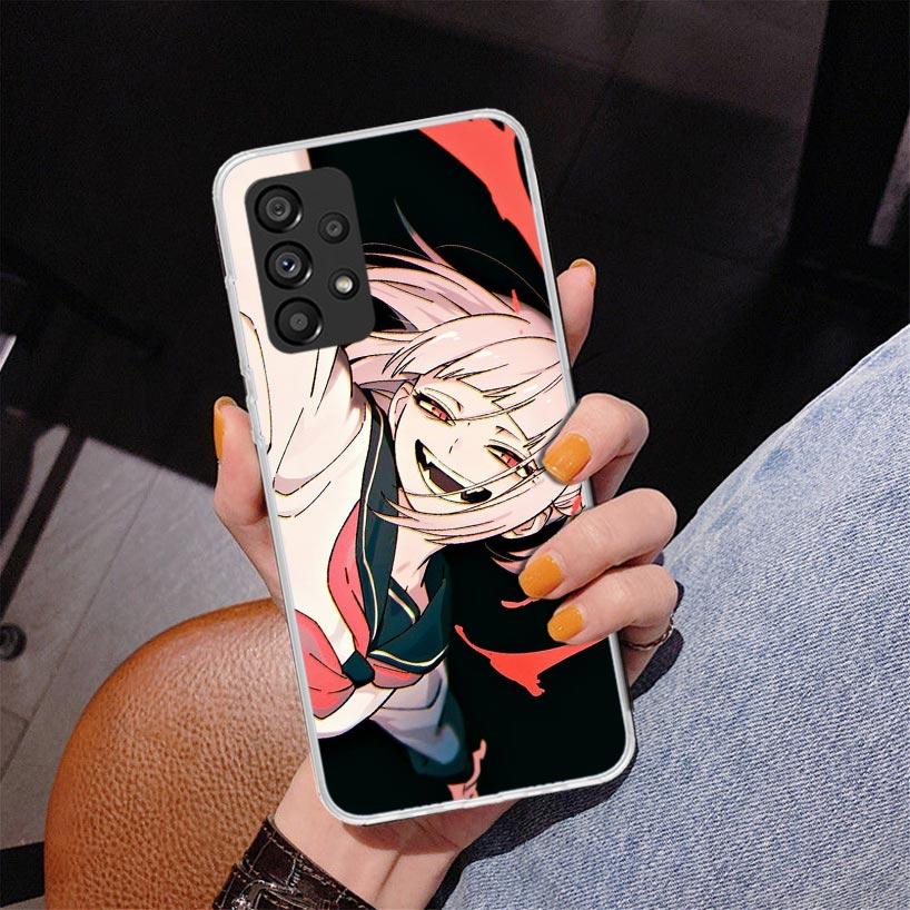 Himiko Toga Waifu Anime Phnoe Case for Samsung Galaxy A17 A37 A57 A16 A26 A36 A56 A15 A14 A13 A55 A54 A53 A35 A34 A33 A25 A24 A2