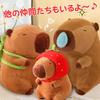 Leap Raupe Capybara Plush Toy, Runny Nose, 22cm