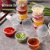 Homeglen Disposable Sauce Cups with Lids