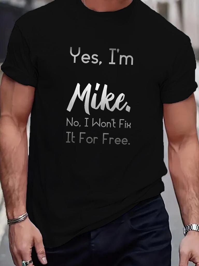 European Size Mike Free Men's T-shirt