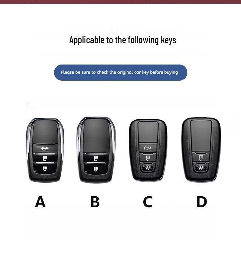 Toyota Schlüsselhülle für Camry, Corolla, Avalon, RAV4 und Highlander - Auto-Schlüsselschale Tasche