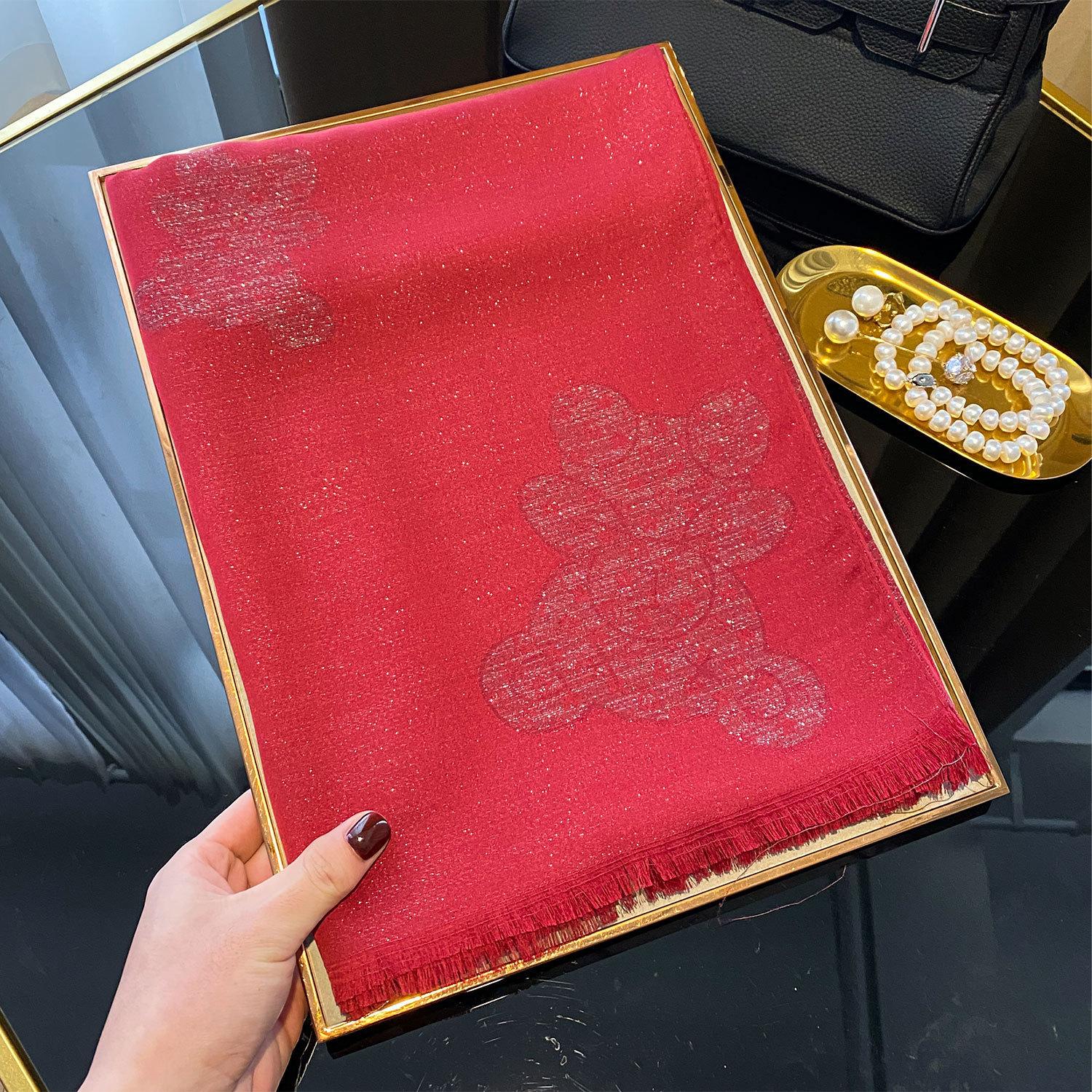 

Новый весенне-летний шелковый хлопковый золотой шелковый шарф, модный пляжный шарф, шаль с пятиконечной звездой для женщин 200*70CM