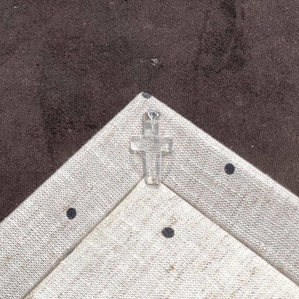 1Pc Natural Gemstone Cross Shape Pendant Charms 13×23mm With Metal Bail, For DIY Handmade Accessories