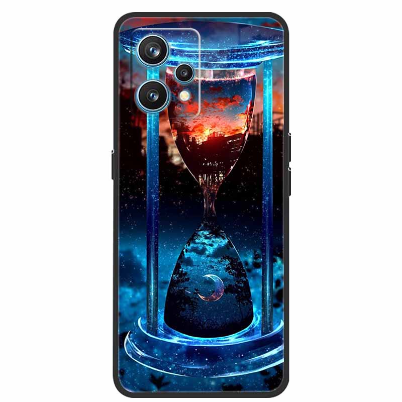 For Realme 9 Case RMX3521 Shockproof Soft silicone TPU Back Cover For Realme9 4G Phone Cases Realme 9 6.4 inch Cute Cartoon Bag