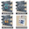 10 Pieces 3D Wall Stickers, 5-layer Design Tile Stickers, Modern Home Decor Ideas