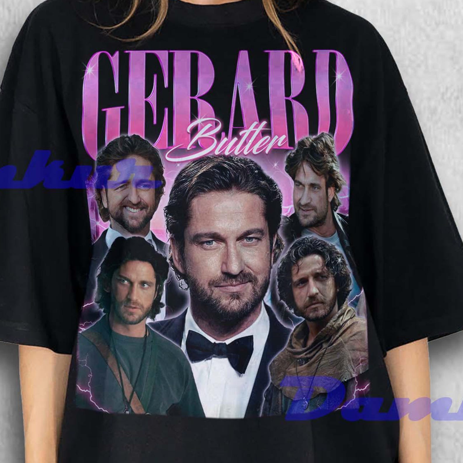 Gerard Butler Shirt, Gerard Butler Fan Tshirt, Gerard Butler Retro T-shirt, Gerard Butler Merch Gift, Gerard Butler Vintage Tees 4XL