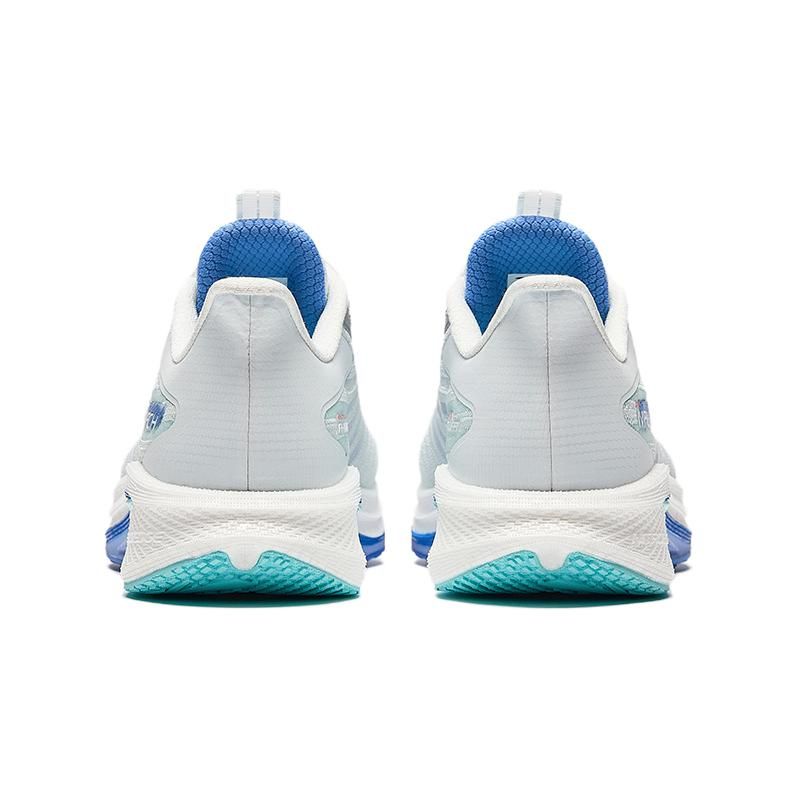 Anta Kids Mah 4.0 Non-Slip Shock Absorbing Low-Top Running Shoes Kids Running Shoes White Blue 312425551-1