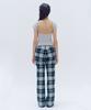 TRIPSHOP Wide Checkered Pants