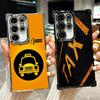 NYC Yellow Taxi Cabs Soft Phone Case For Samsung Galaxy S26 Ultra S25 Edge S24 FE S23 Plus S22 S21 + S20 Plating Anti-Fall Funda