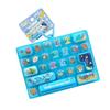 26 Grid Keycap Clicker Cute Cartoon Mini Decompression Keyboard Fidget Toy Pendant Backpack Decoration Gifts
