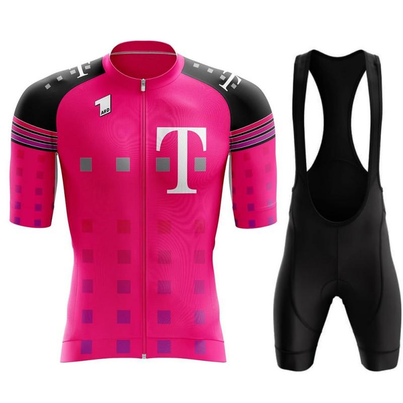 Mens Breathable Cycling Jersey Shorts Set Mountain Road Bike Riding Sportswear Asia Size - S
