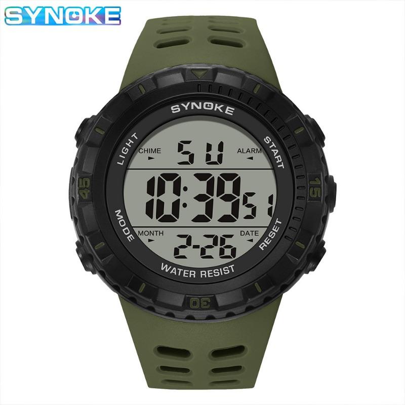 

New Top Brand Sports Electronic Watch Men s Multifunctional Waterproof Luminous Large Screen Outdoor Fashion Student Watch