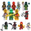Noi piese de construcție ninja rare Personaj negativ fantomatic rol ninja păpușă umanoidă personaj mini jucărie cadou de ziua de naștere petrecere amuzantă