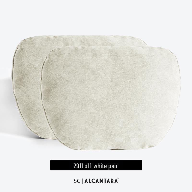 Alcantara Breathable Car Neck Pillow for Mercedes-Maybach S-Class Headrests