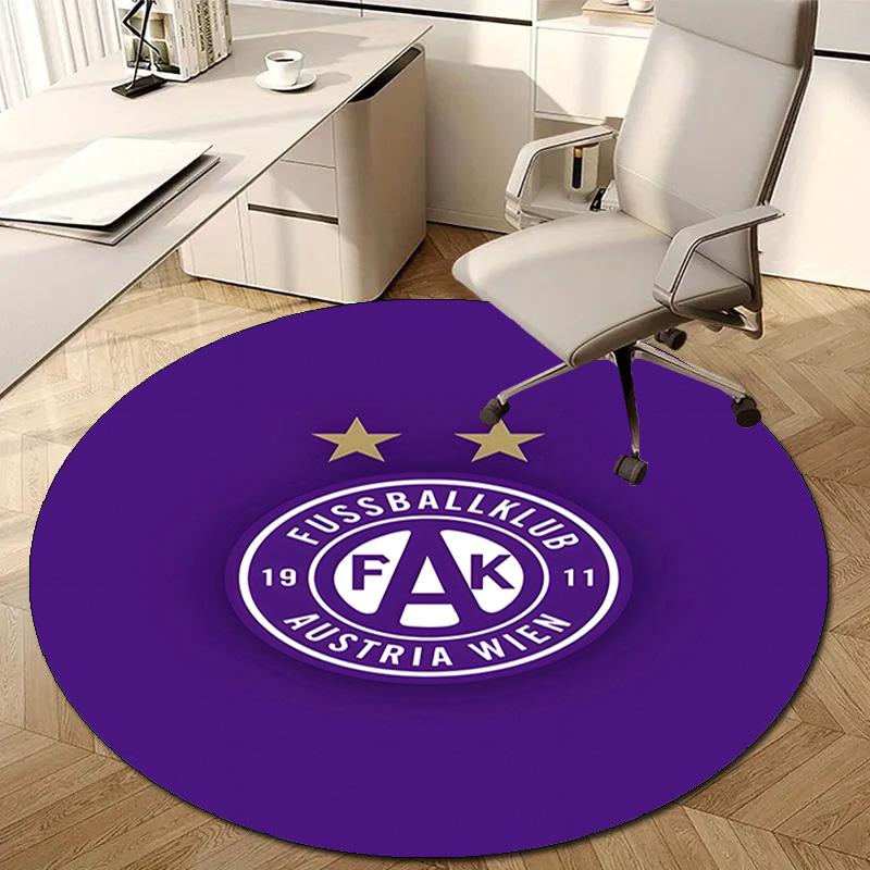1pc Football Team (56) Design Printed Area Round Carpet for Bedroom Living Room Home Decor Rugs Mat Non Slip Mat Rug for Bedside