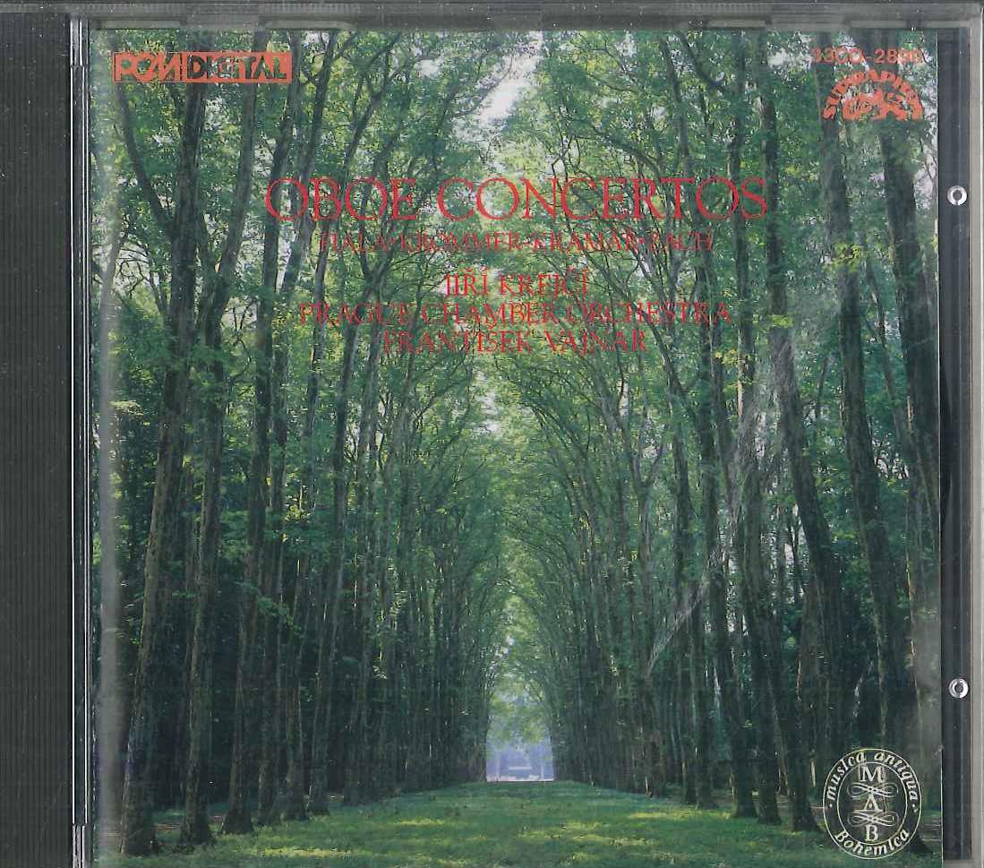 

CD FIALA KROMMERKRAMAR ZACH JIRI Oboe Concertos 33CO2890 SUPRAPHON 1988 Japan Classical Used