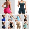 Women Yoga Jumpsuit Bodysuit Muay Thai Boxing Pilates Exercise Training Fitness Workout Sportwear Set Gym Quick Dry