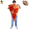 Spoof Slice Pizza Halloween Children's Costumes Cosplay Party Clothes Stage Costumes