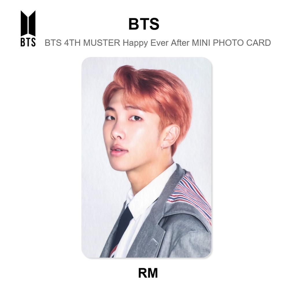BTS BTS 4TH MUSTER Happy Ever After MINI PHOTO CARD Official Photocard
