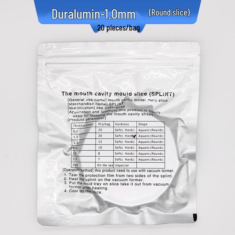 Orthodontic Retainer Bubble-Free Thermoforming Sheet for Vacuum Forming Machine