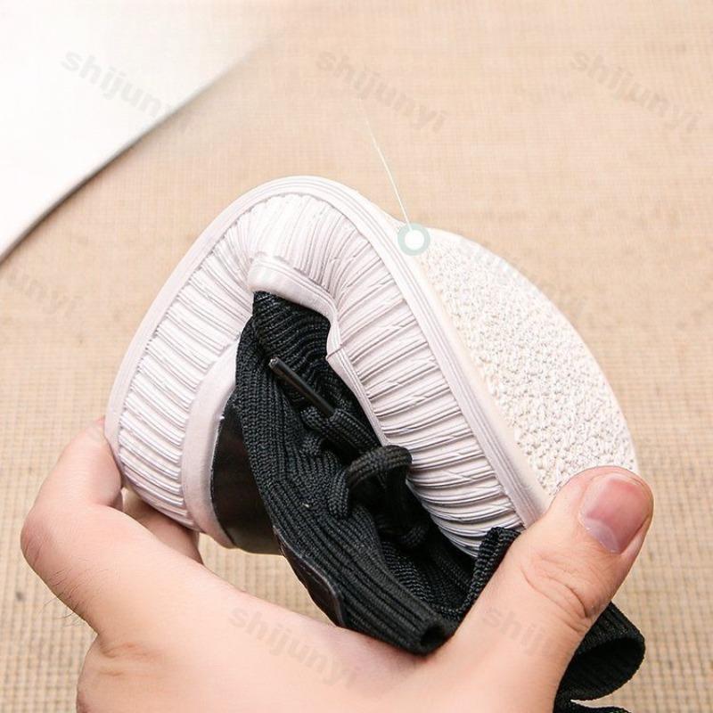 Children Ankle Boots  Autumn Platform  Kids Short Boot Knitted Comfortable Non Slip Outdoor Girls Boys Socks Boots