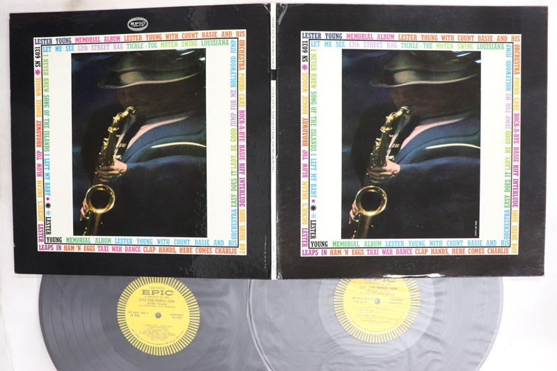 

LP Record LESTER YOUNG COUNT BASIE Lester Young Memorial Album SN6031 EPIC 1959 US Jazz Used