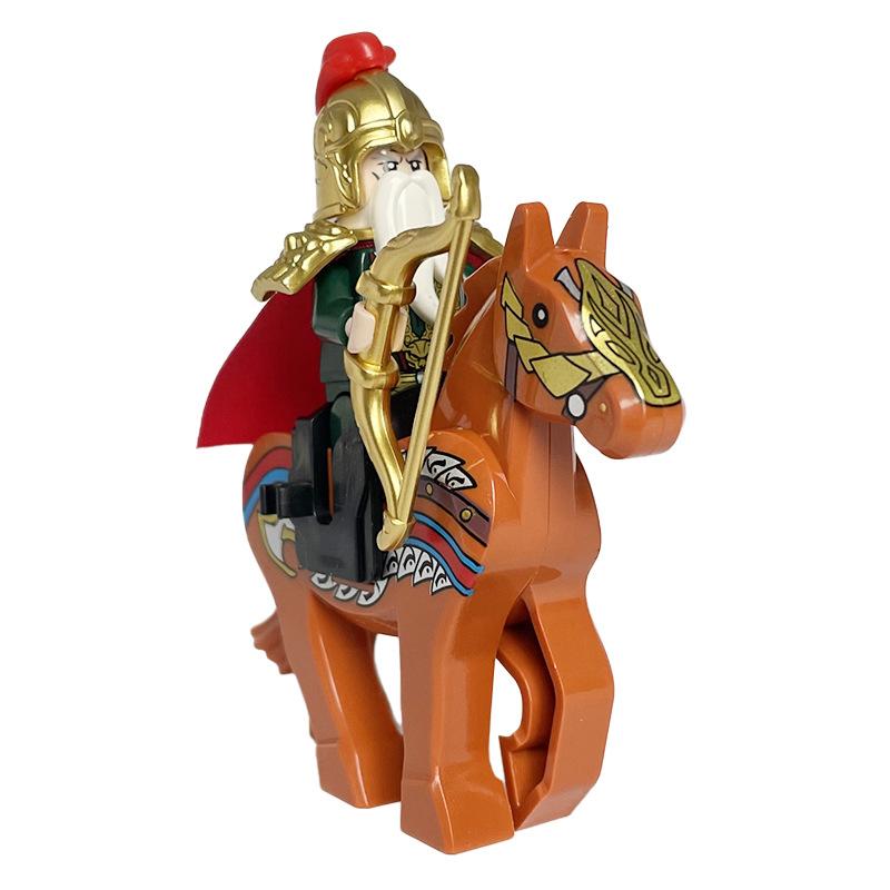 Three Kingdoms Xiaoxia Series Ancient Chinese Generals And Soldiers Doll Children'S Assembled Building Block Toy