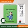 Enhanced Eye Training Wall Chart: Vision Improvement for Myopia, Amblyopia, Astigmatism Prevention