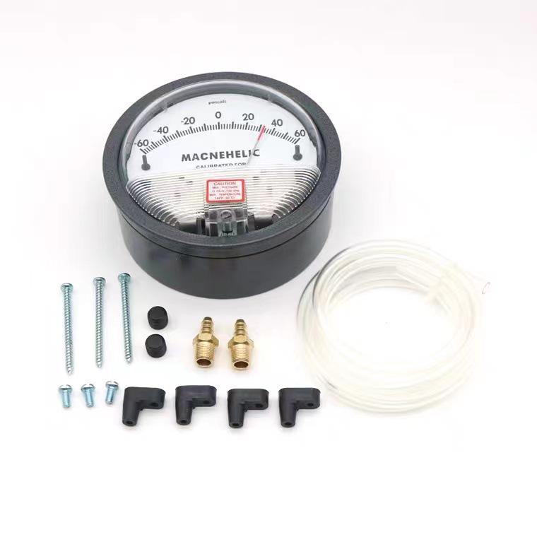 Cleanroom Micro Differential Pressure Gauge 0-60Pa Wind Manometer for Positive/Negative Pressure In Aquaculture