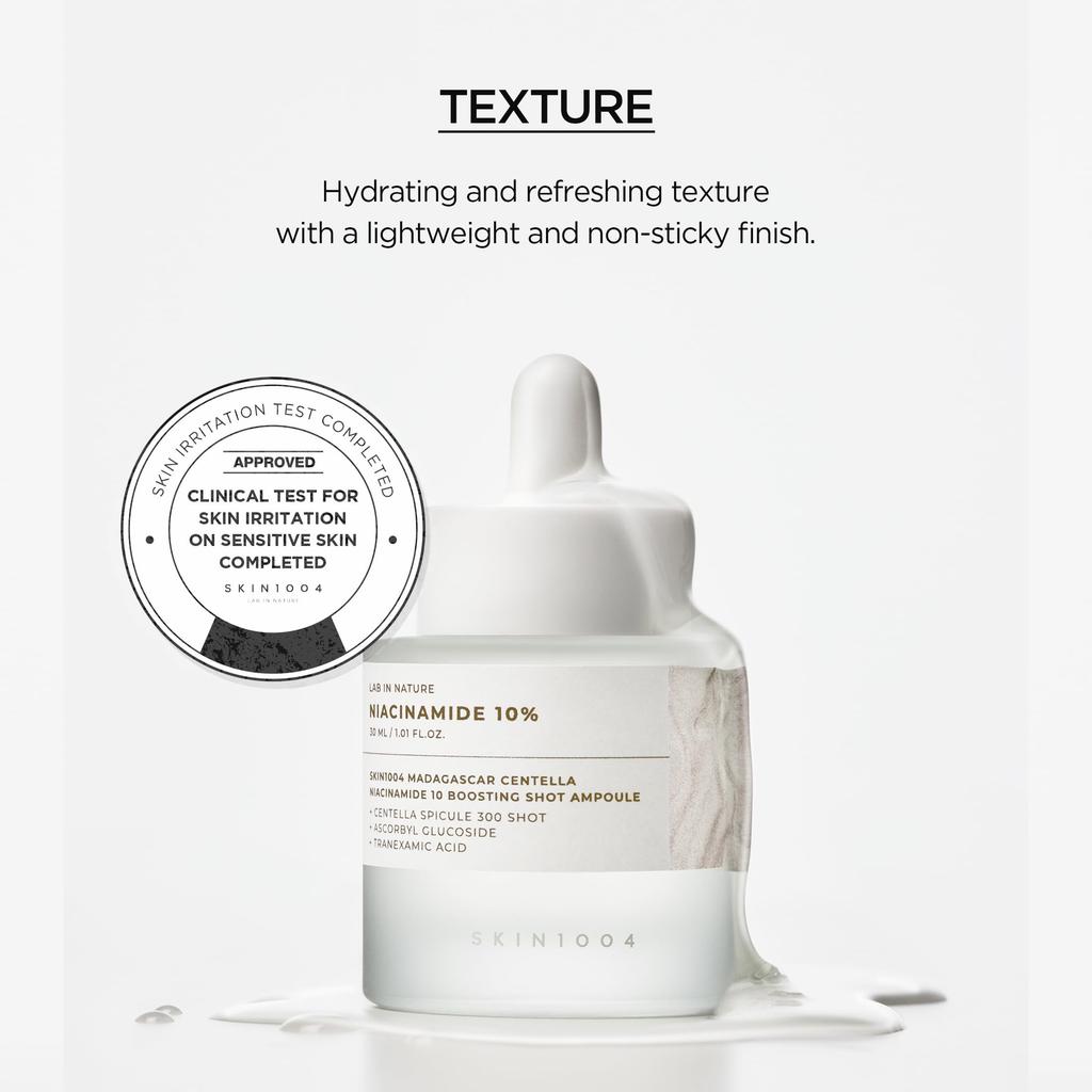 SKIN1004 Niacinamide 10 Boosting Shot Ampoule 30ml Niacinamide 10 Boosting Shot Ampoule Serum Skincare