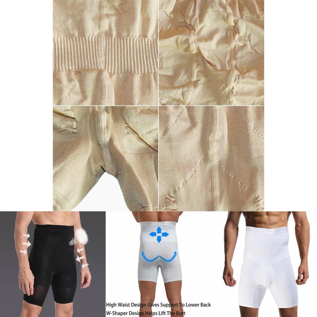 Men's Body Shaper Tummy Control Slimming Shorts With Breathable And Lightweight Material For Comfortable Wear