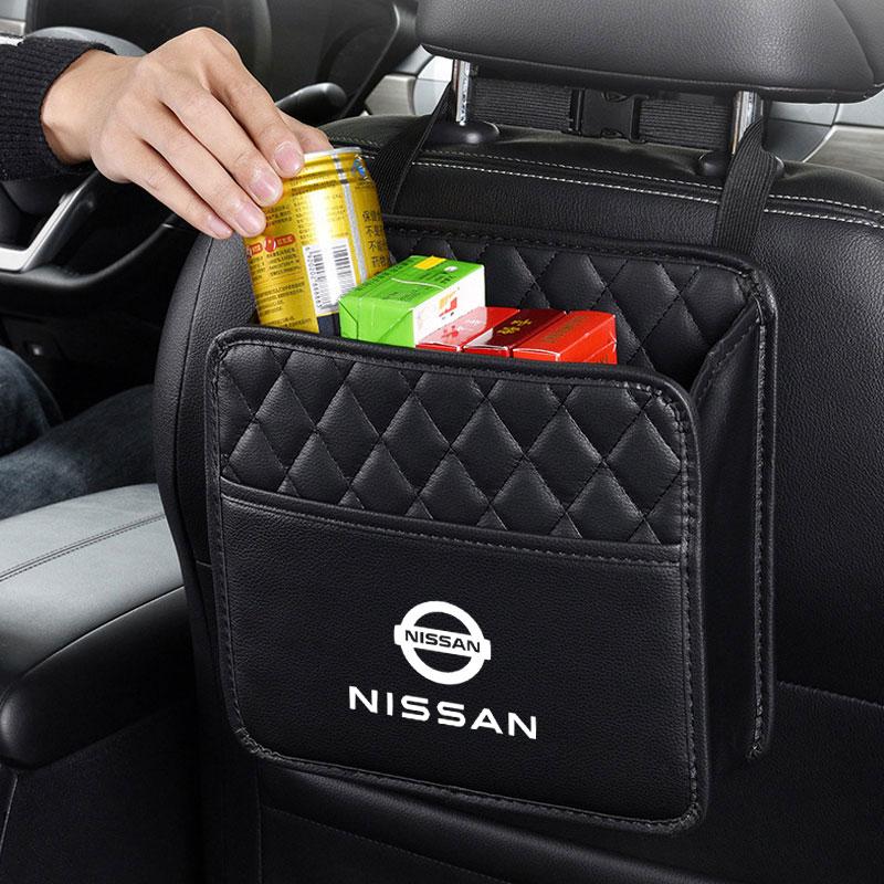 Car Backseat Organizer Waterproof Storage Bag For Nissan Murano Navara Qashqai X-trail Patrol NV200 Note Frontier Accessories
