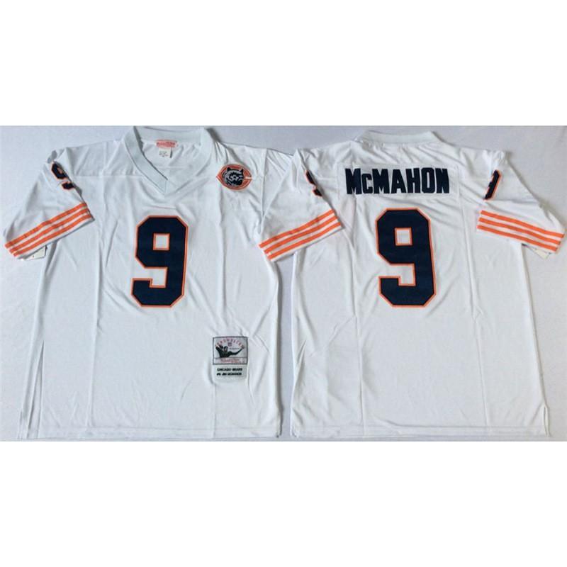 Chicago Bears Retro NFL Football Jersey Men Women Cotton Embroidered Sports Fan Apparel