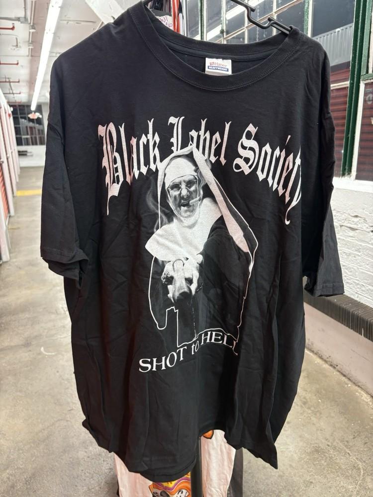 

Black Label Society Shot to Hell Shirt Men’s XXL Band Tee Tour Nu Metal Unisex T-Shirt XXXXL