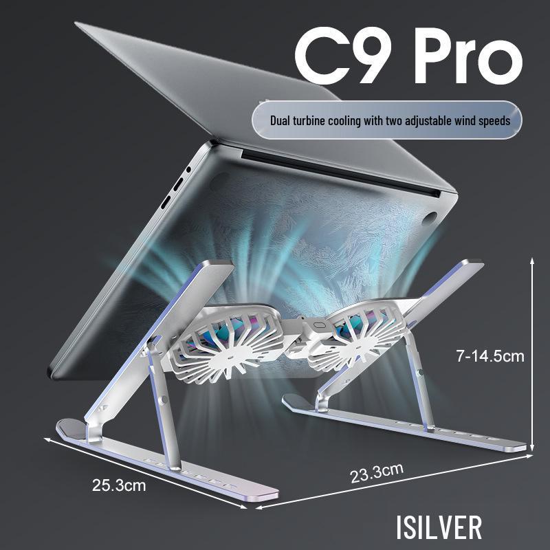 Adjustable and Portable Laptop Cooling Fan Stand