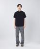 Breathable Quick Dry Shirt Tops Shirt Short Sleeve BLACK M [Snow Peak] S/S SH-26SU008 Men's Women's