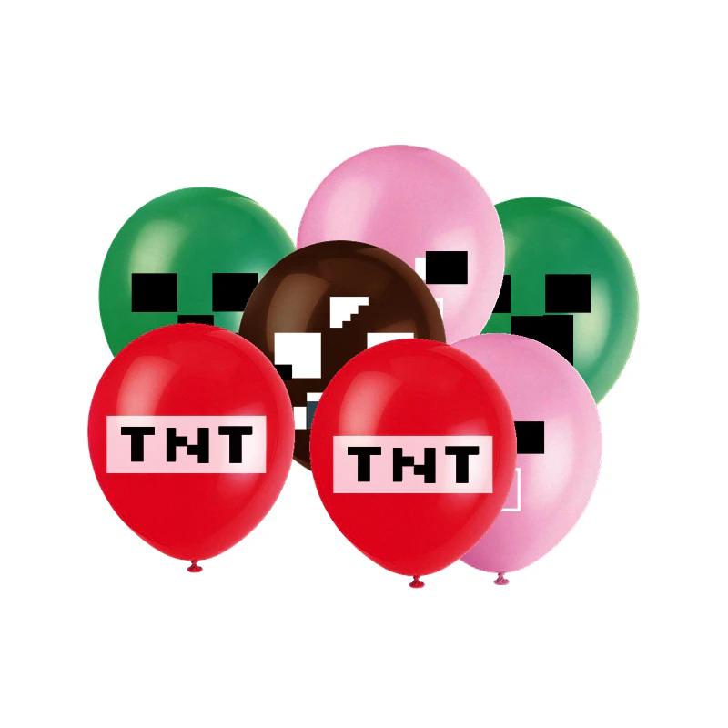 

10 шт. аниме-игры, фигурки, латексные шары, детский декор для дня рождения