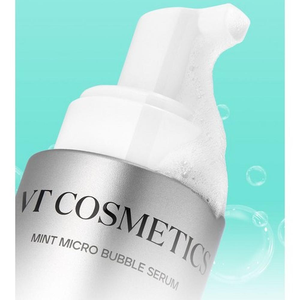 VT PDRN Hyaluron Minze Mikroblasen Serum 70ml – Porenpflege, Erfrischendes Finish, Koreanisch