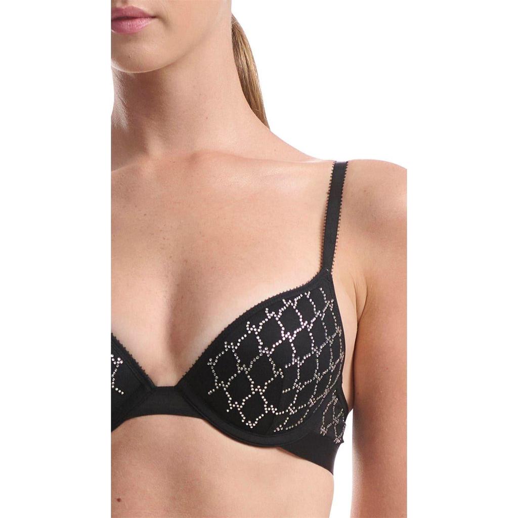 Wolford Womens/Ladies Geometric Sheer Push Up Bra