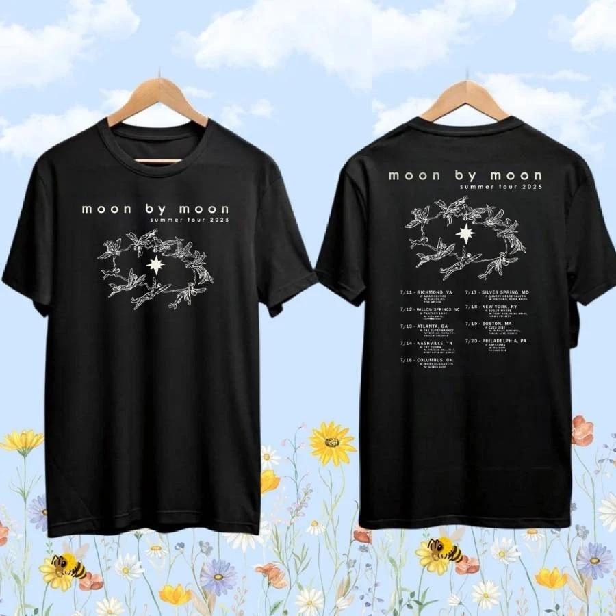 

Moon By Moon Summer Tour 2025 Unisex Double Sided T-shirt XL