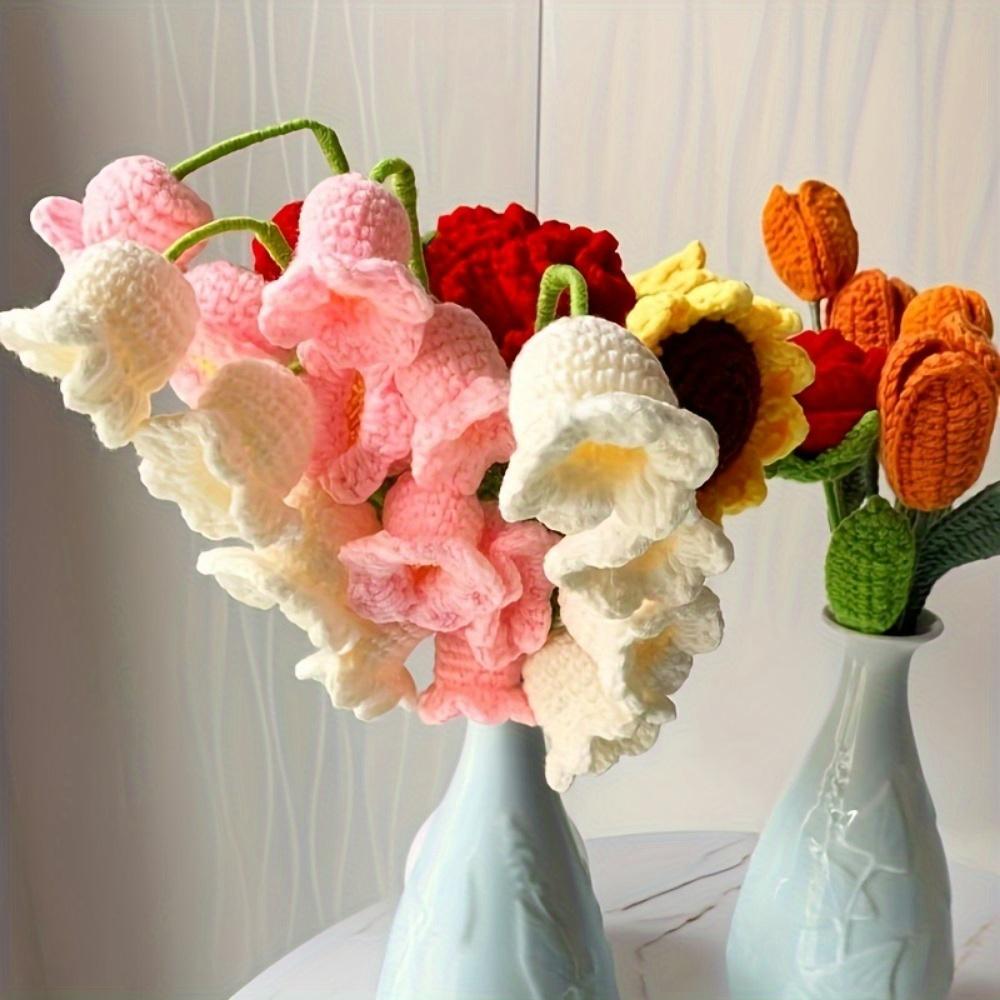 4pcs 4-Strands Multicolor Combed Yarn Bundle Soft Vibrant and Durable Material for DIY Crocheting Knitting Sweater Making Flower Crafting