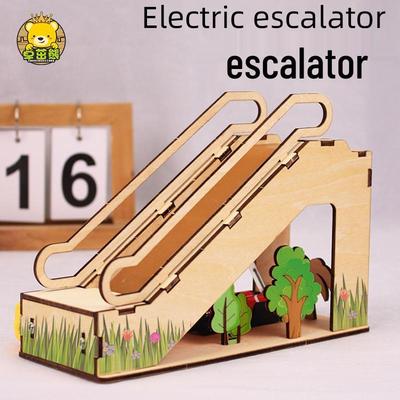 DIY-Rolltreppen-Bausatz für Kinder: Wissenschaftliche Experimentiermaterialien für Grundschüler